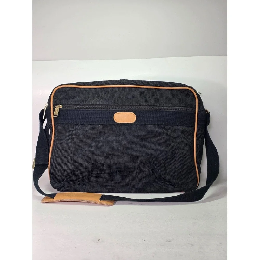 London Fog Laptop Messenger‎ Crossbody Bag Luggage Travel Multi Section Carryon